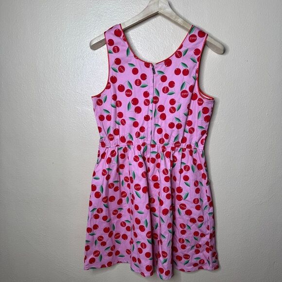 Coca Cola x Stitch Shoppe Dress Women's Large Pink Retro Sleeveless - Picture 10 of 10